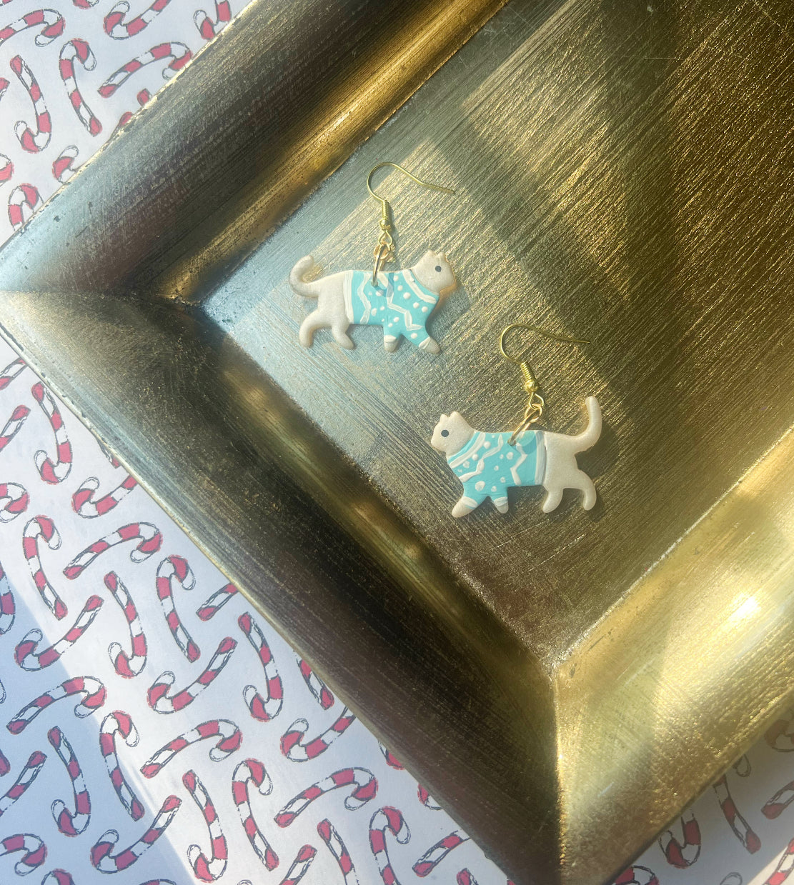 Blue Sweater Kitties