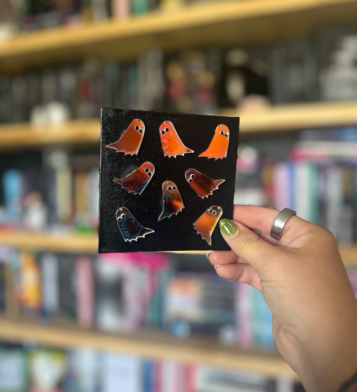 Holographic Spookies; Shelf Decor