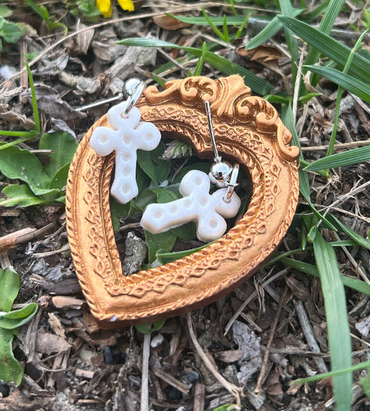 Dainty Cross Dangles