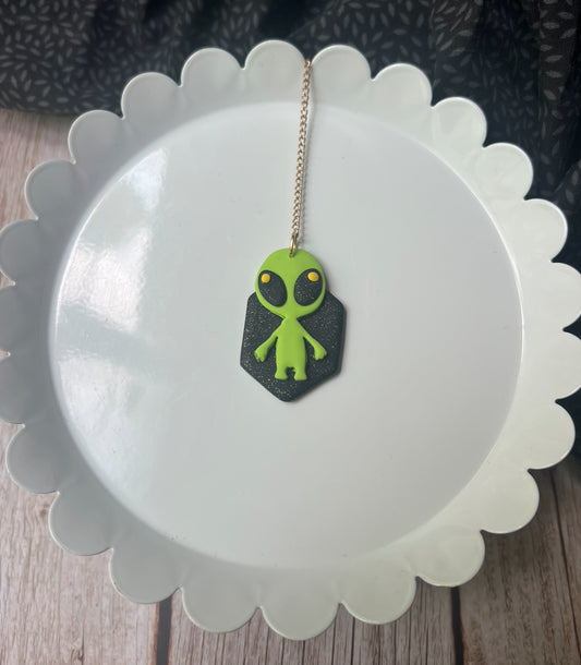 Alien Car Charm
