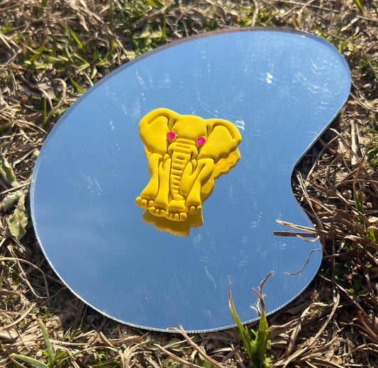 Yellow Elephant Magnet