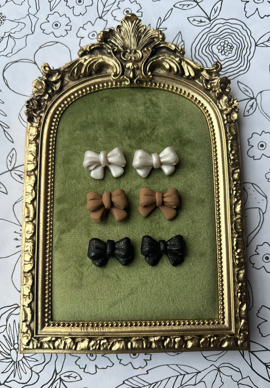 Nude Bow Studs