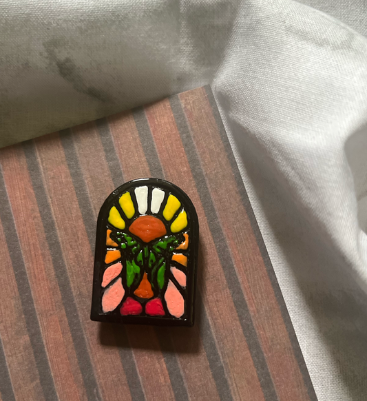 Funky Luna Magnet