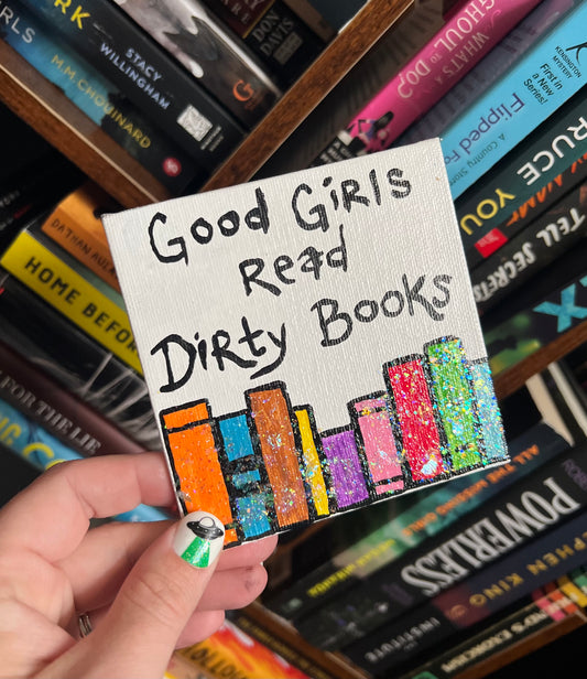 Good Girls; Bookshelf Sign