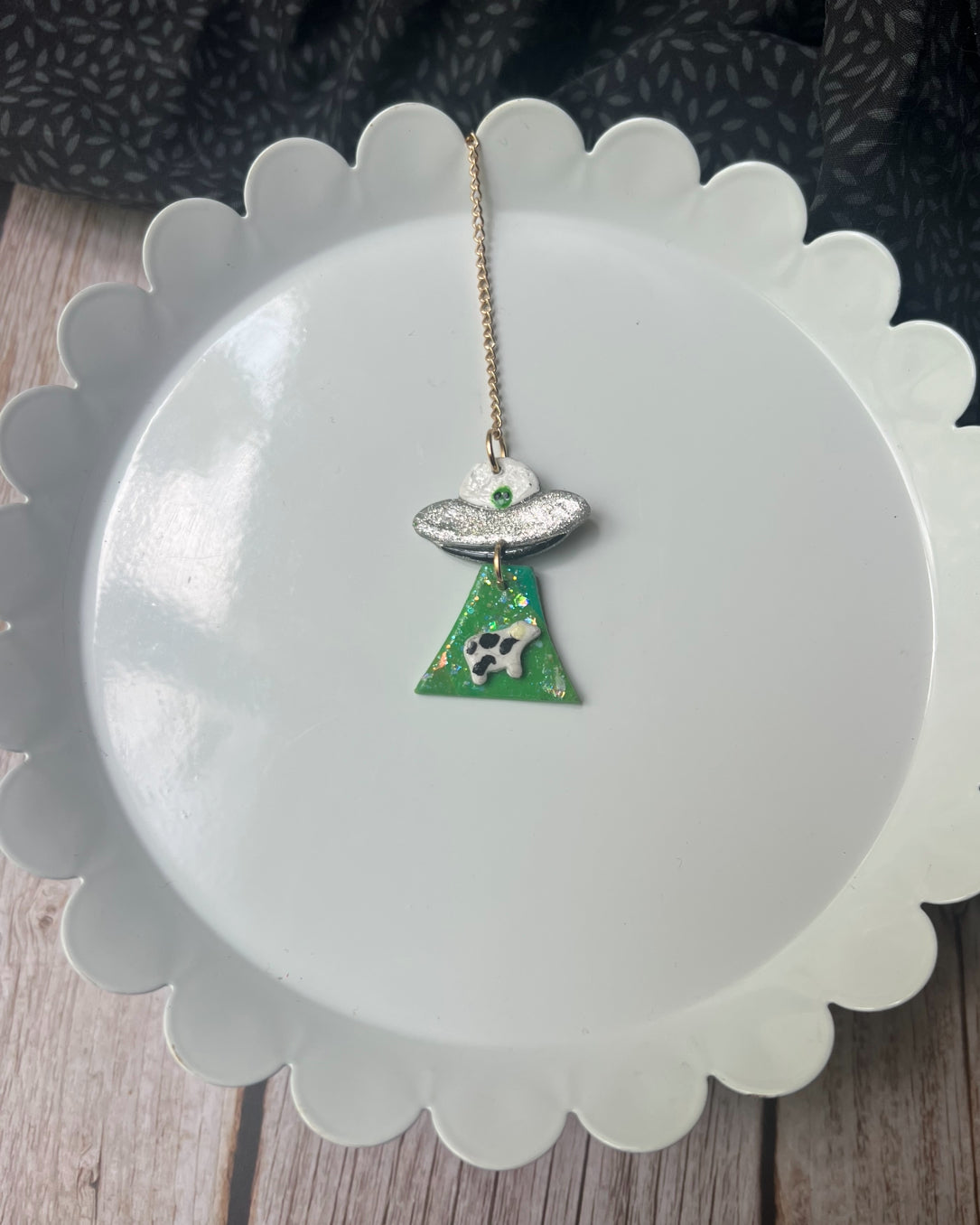 UFO Car Charm