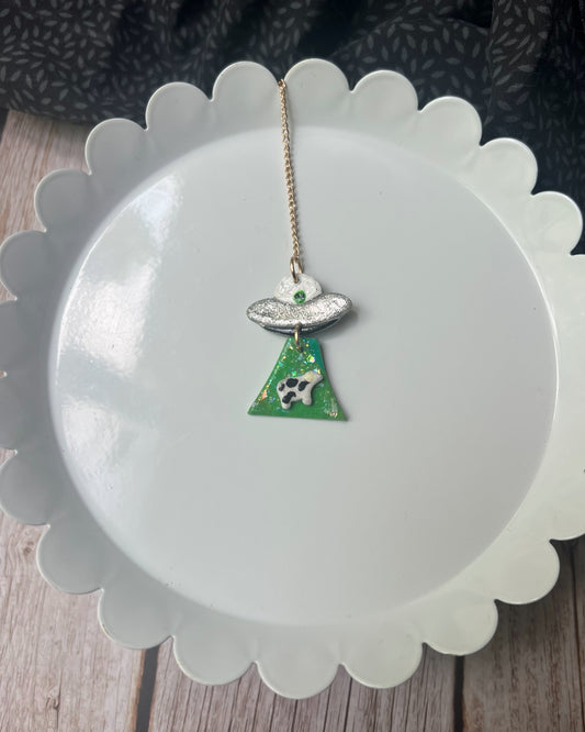 UFO Car Charm