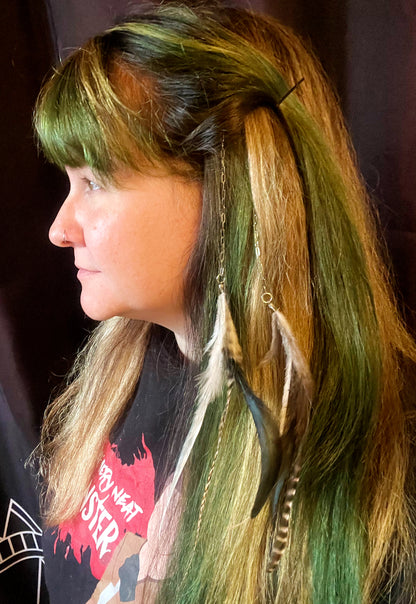 Hair Feathers (clip in)