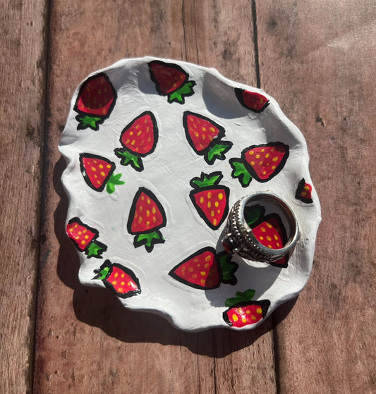 Strawberry Trinket Tray