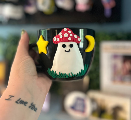 Mushie Ghost Mug